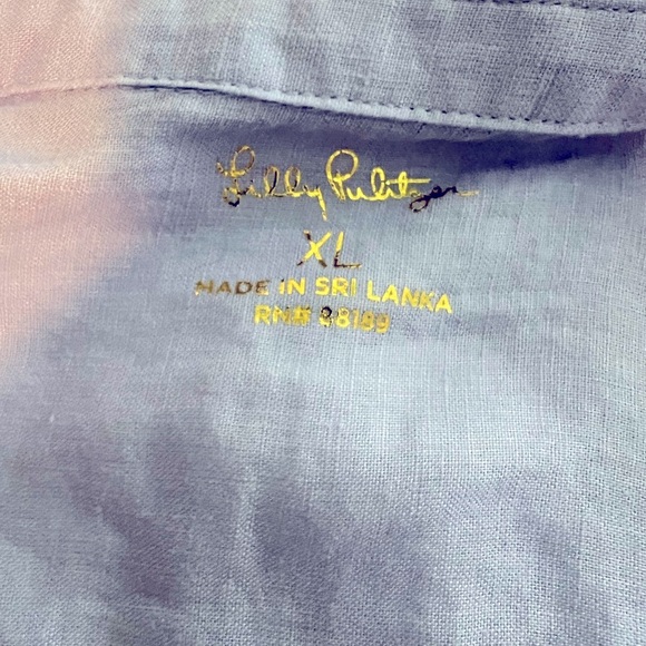 Lilly Pulitzer Button Up Top/Blouse - Picture 3 of 3